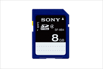 ソニー SF-8B4 [SDHCメモリーカード CLASS4 8GB]